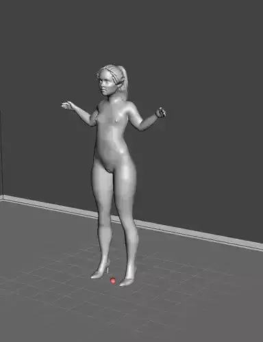 woman nude in high heels 2