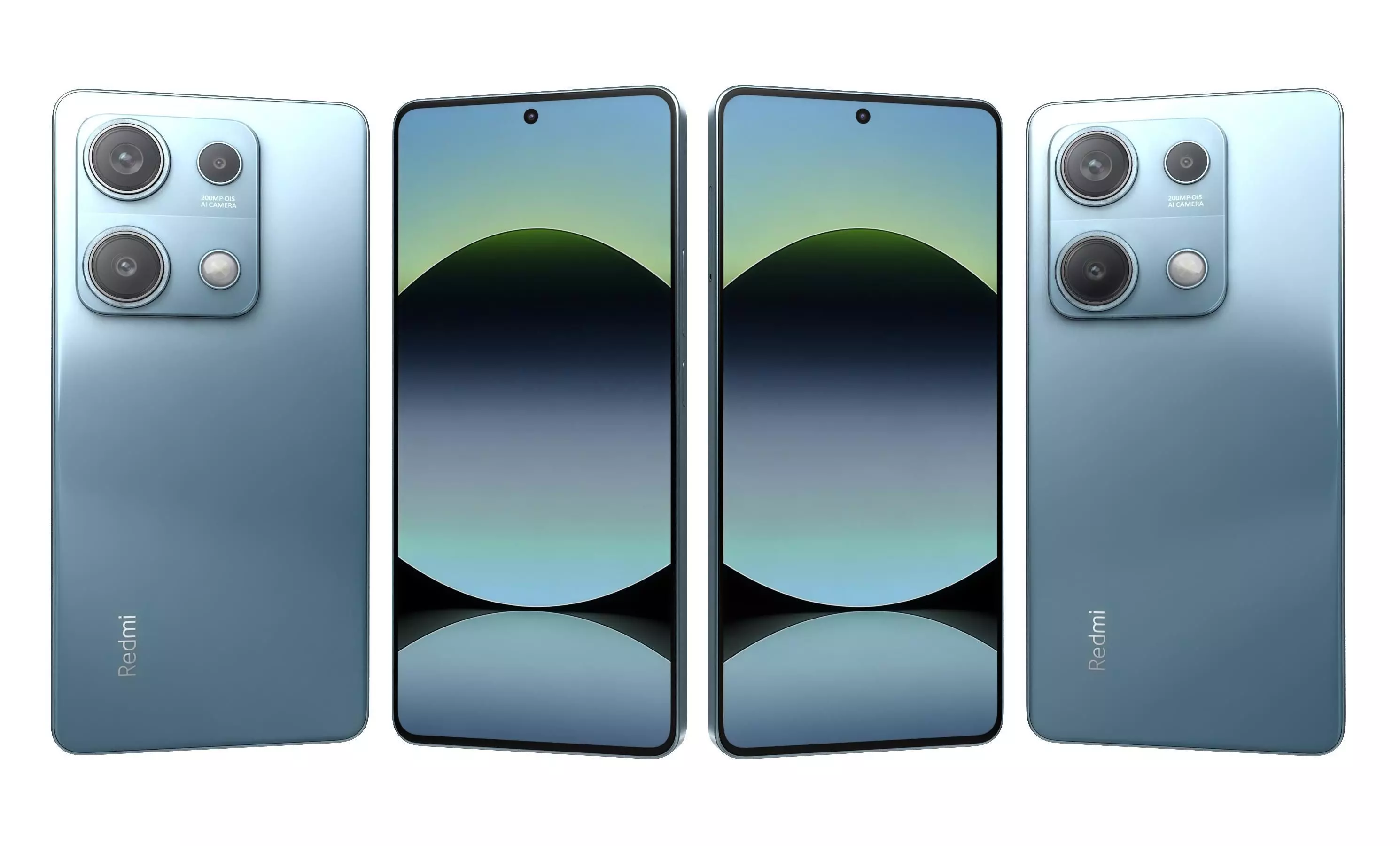 Xiaomi Redmi Note 14S All Colors 3D model_4