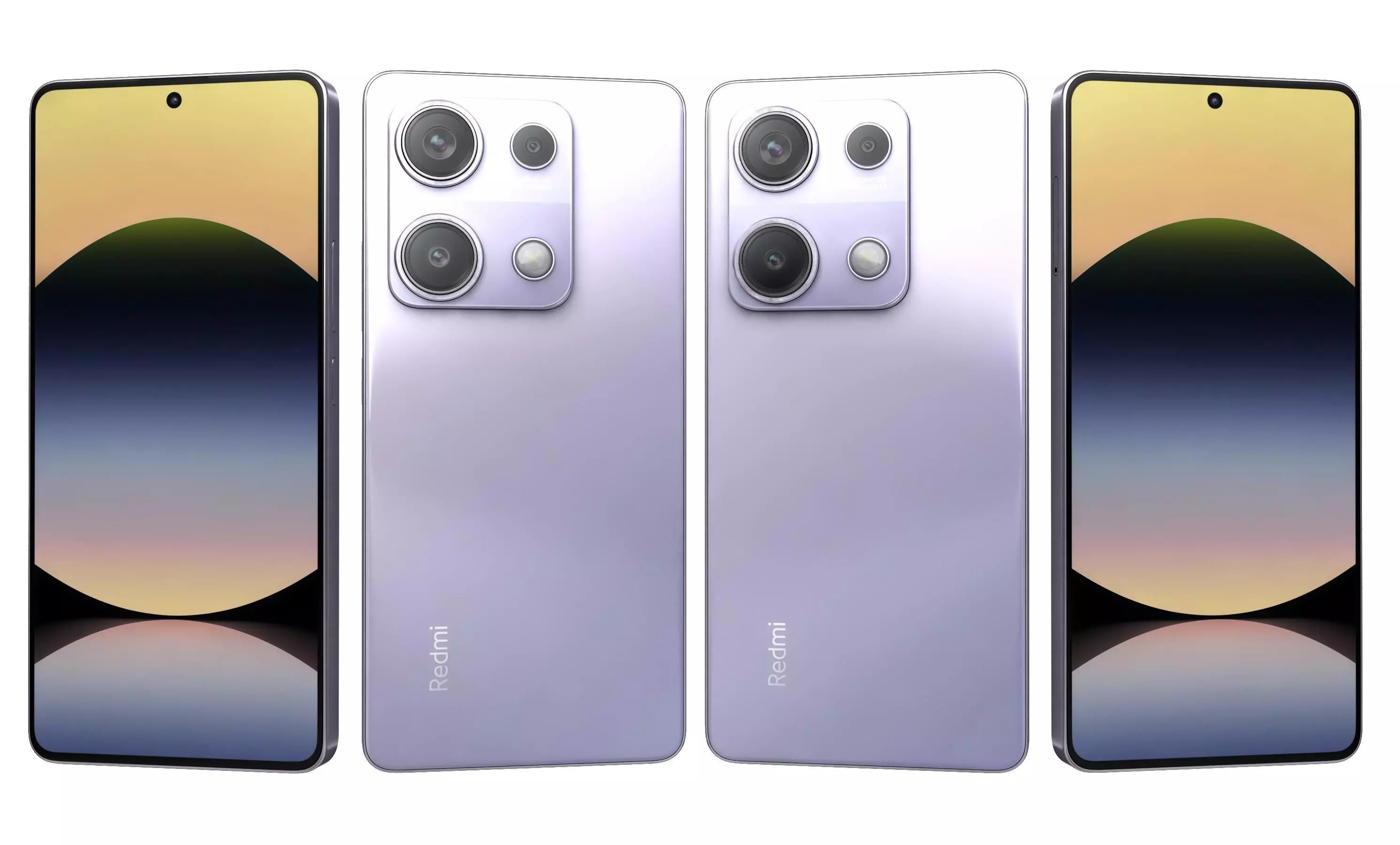 Xiaomi Redmi Note 14S All Colors 3D model_1