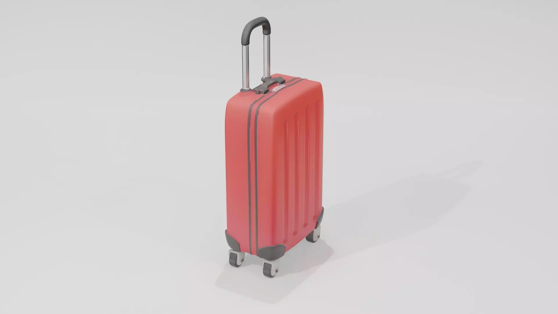 Backpack Bag 3D Model  Low Poly Travel Pack Low-poly 3D model_4