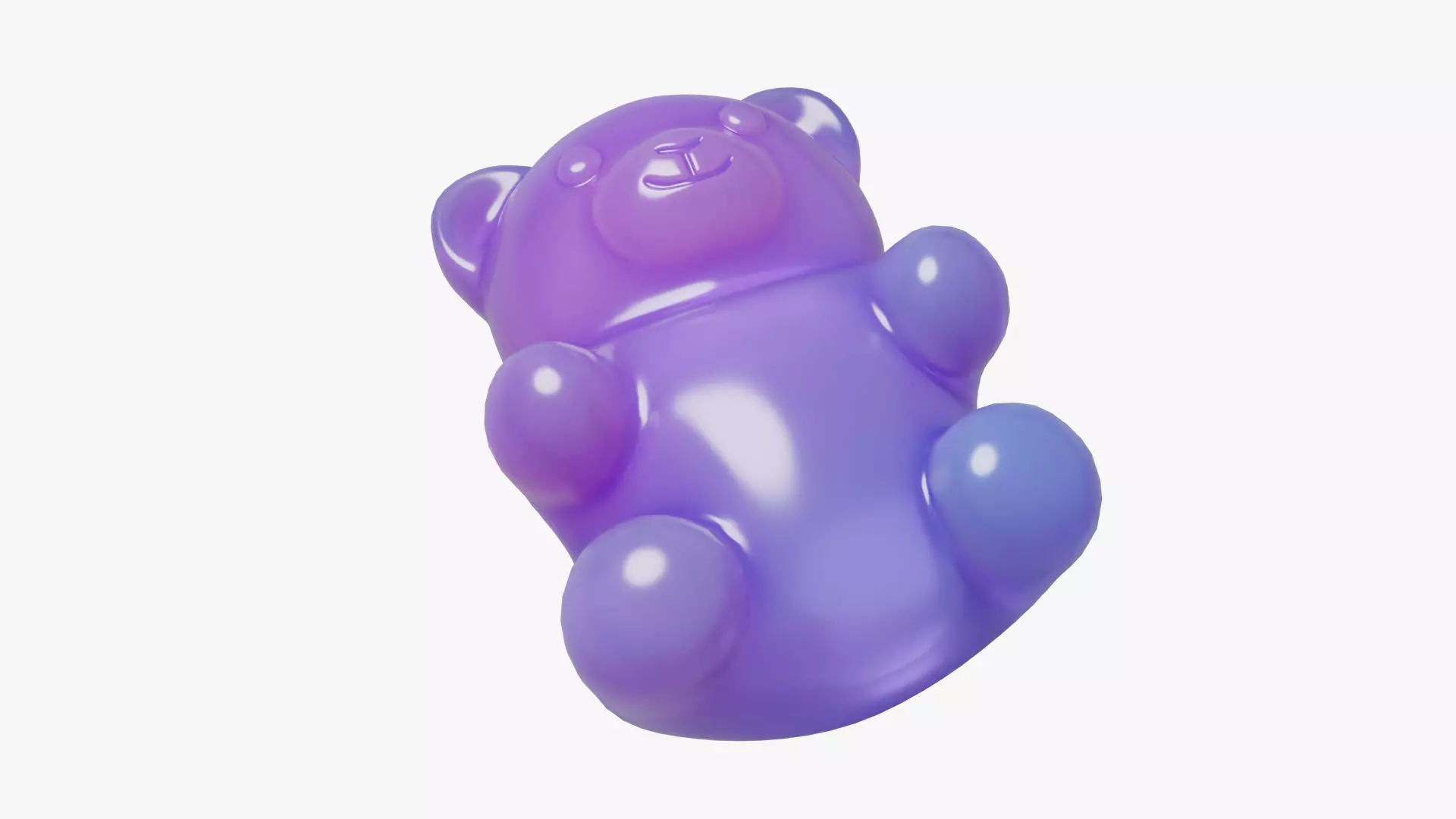 Gummy Bear Set 3D model_5