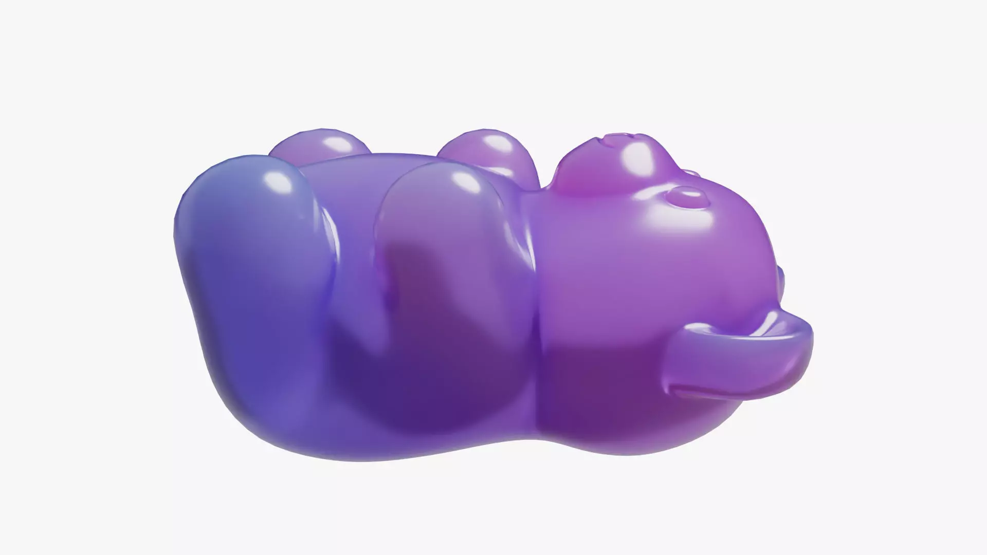 Gummy Bear Set 3D model_6