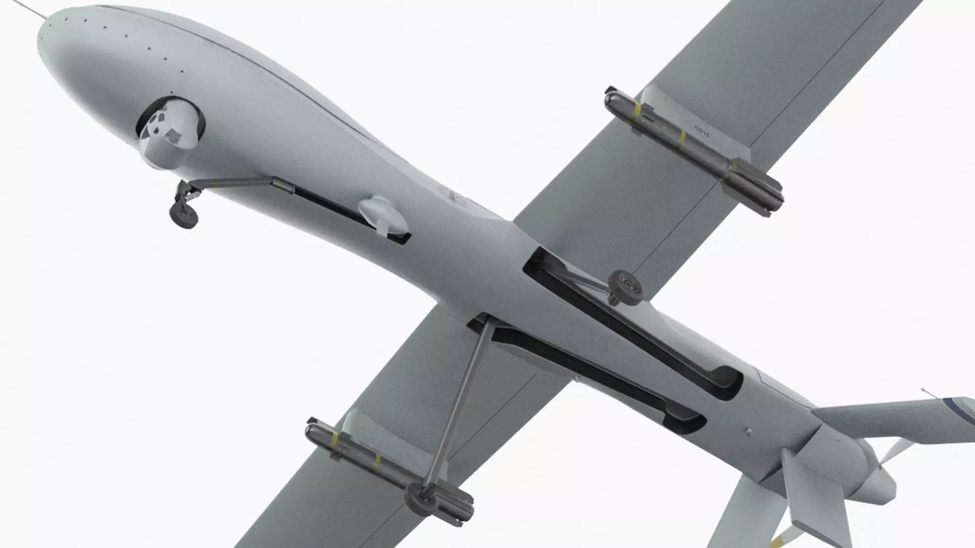 General Atomics MQ-1 Predator UAV Drone 3D model_20