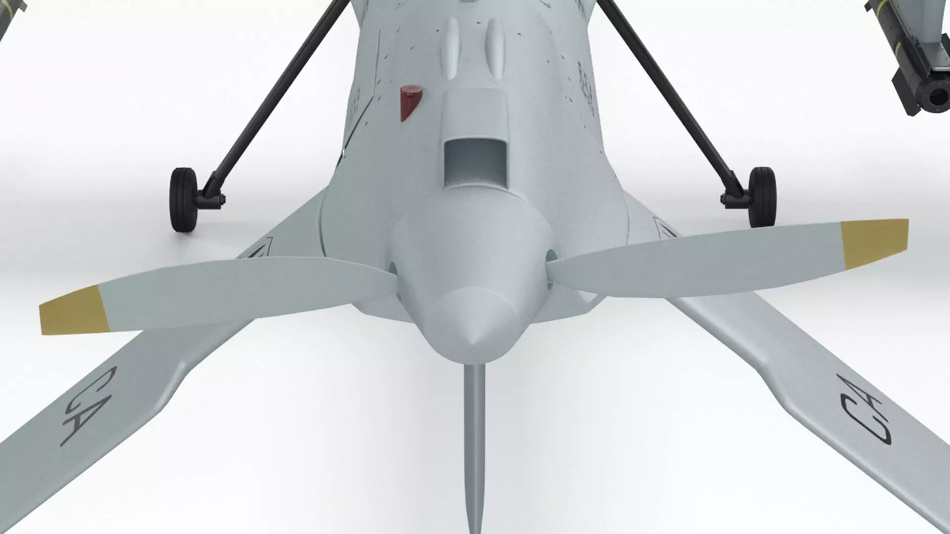 General Atomics MQ-1 Predator UAV Drone 3D model_17