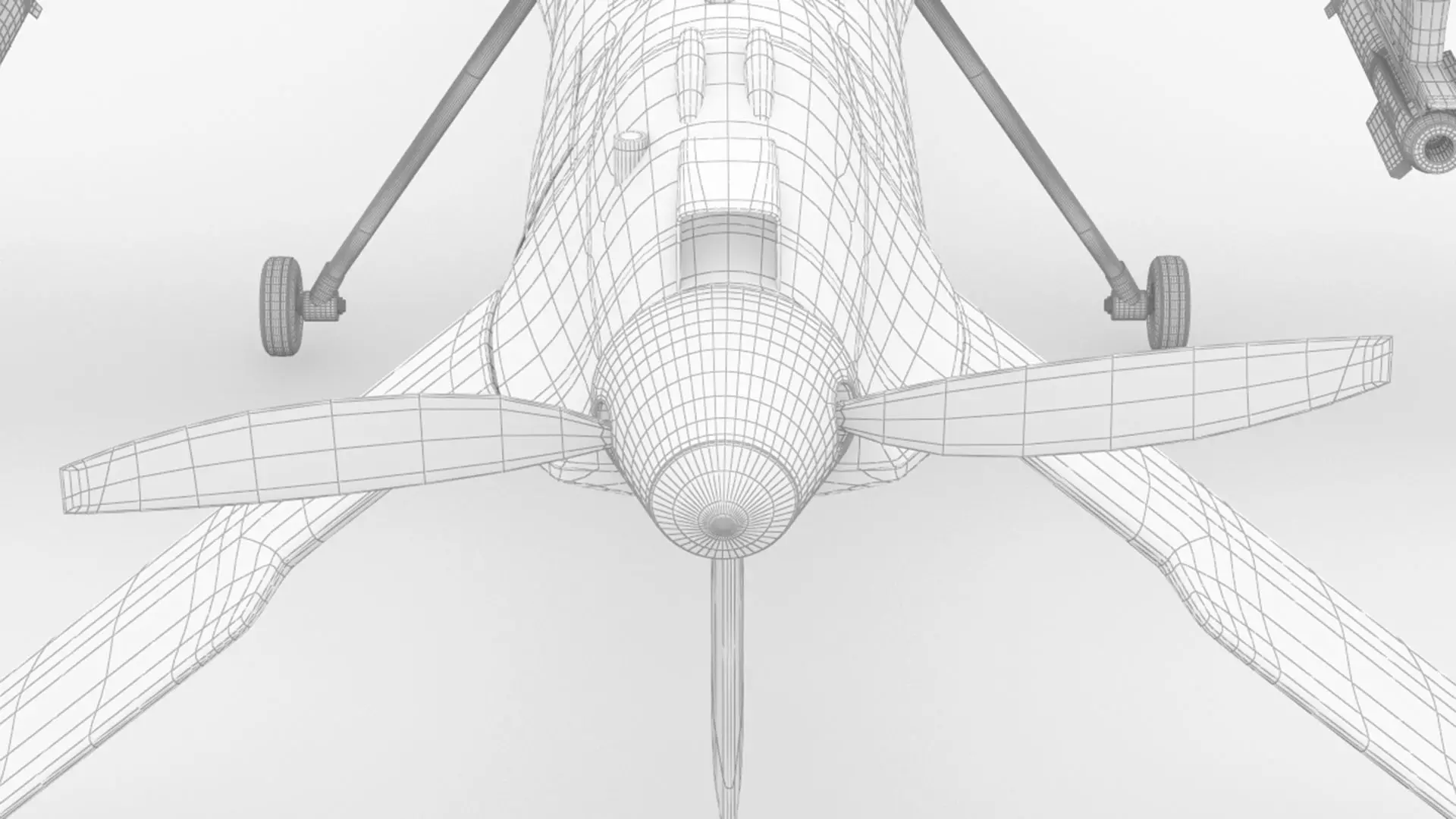 General Atomics MQ-1 Predator UAV Drone 3D model_18