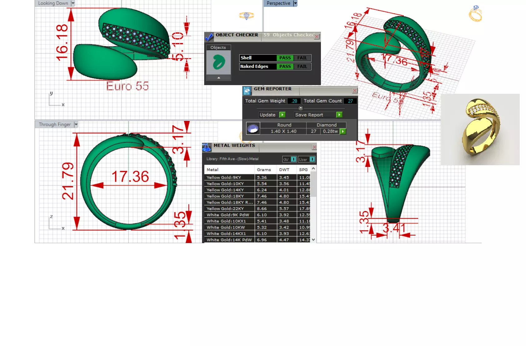 Jewelry Ring A Symbol of Shine and Modern Design jr00242 3D print model