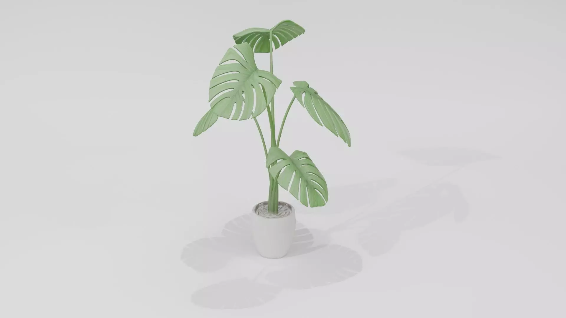 Tree Branch 3D Model  Low Poly Nature Asset Low-poly 3D model_0