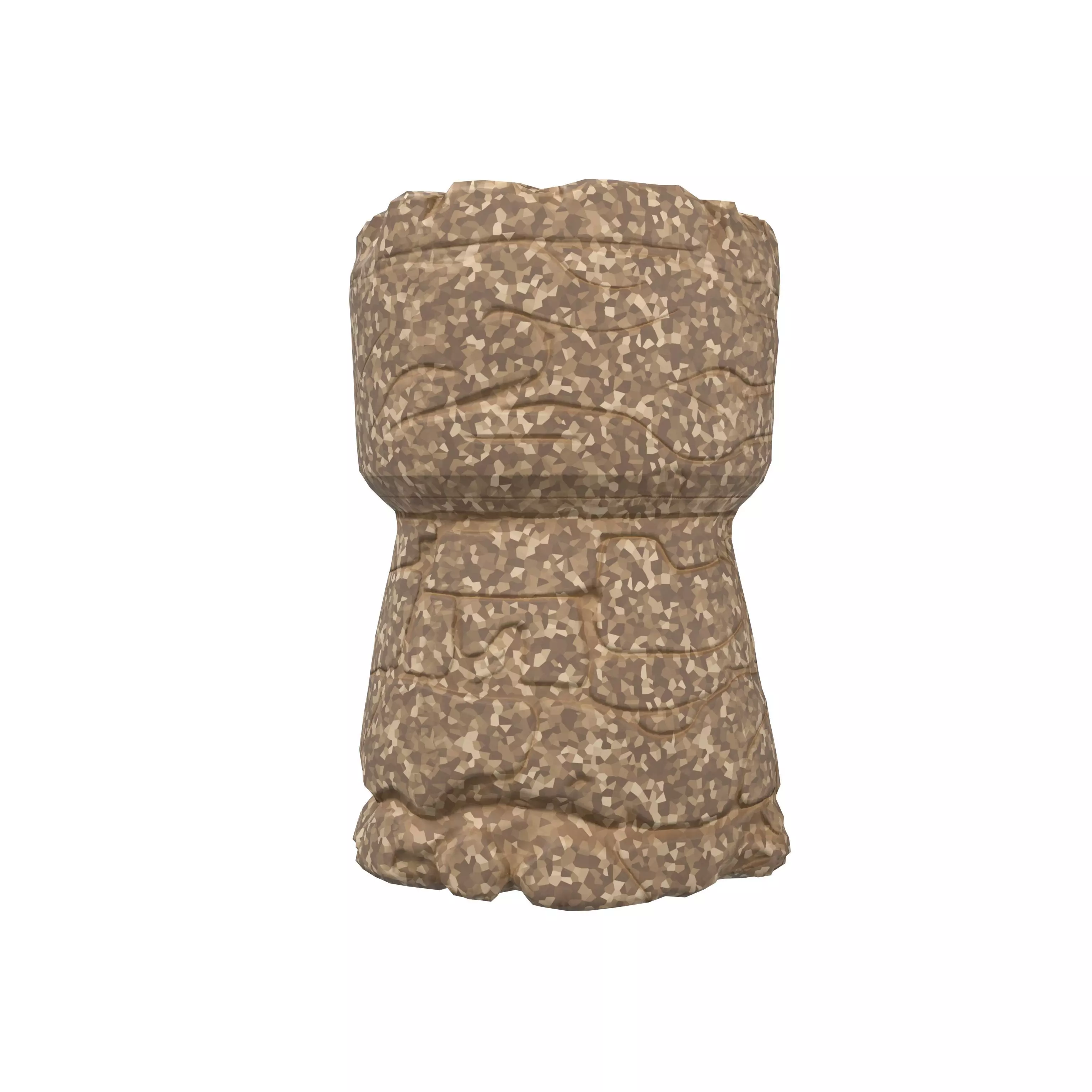 Cork v1 002 Low-poly 3D model