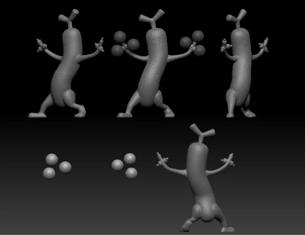 POKEMON SUDOWOODO BONSLY 3D print model_4