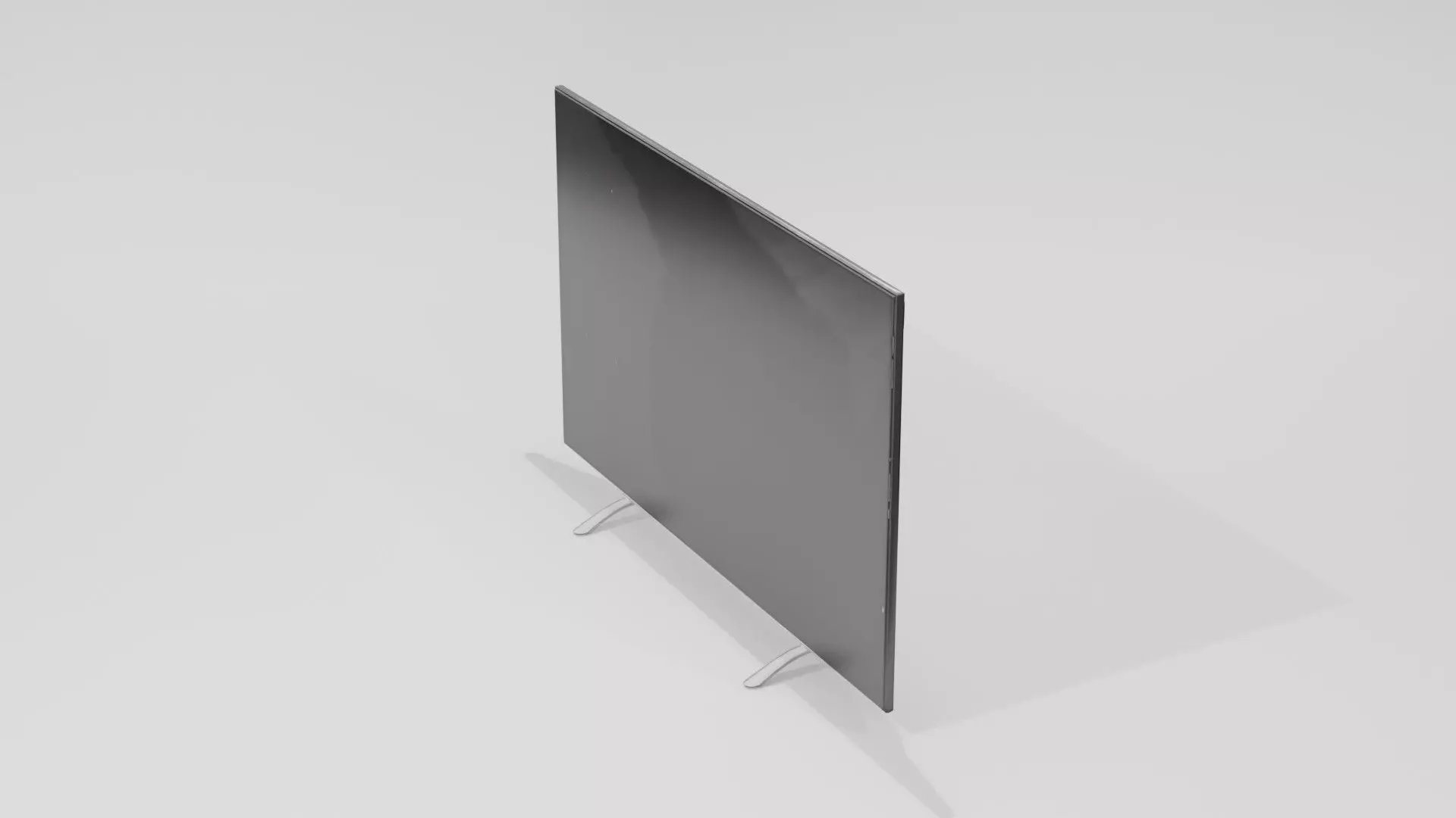 Smart TV 3D Model Low Poly Screen Monitor Low-poly 3D model_5