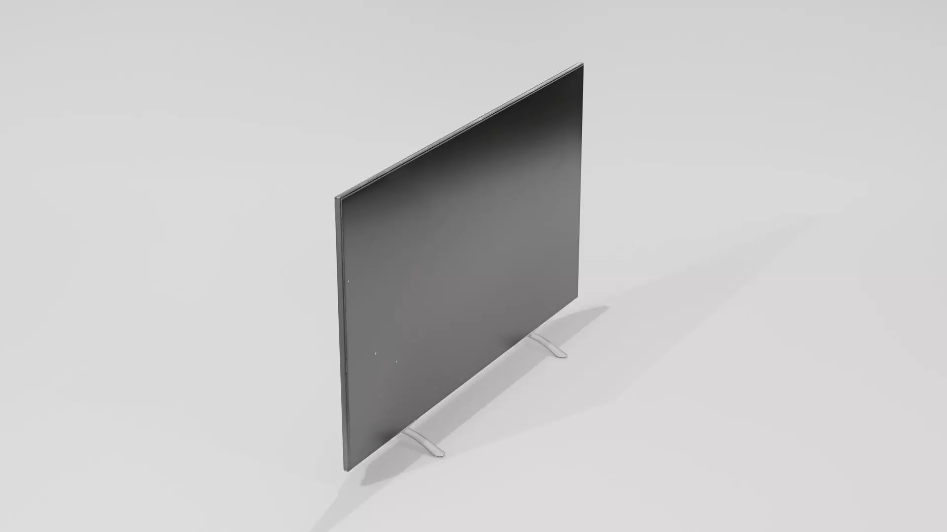 Smart TV 3D Model Low Poly Screen Monitor Low-poly 3D model_4