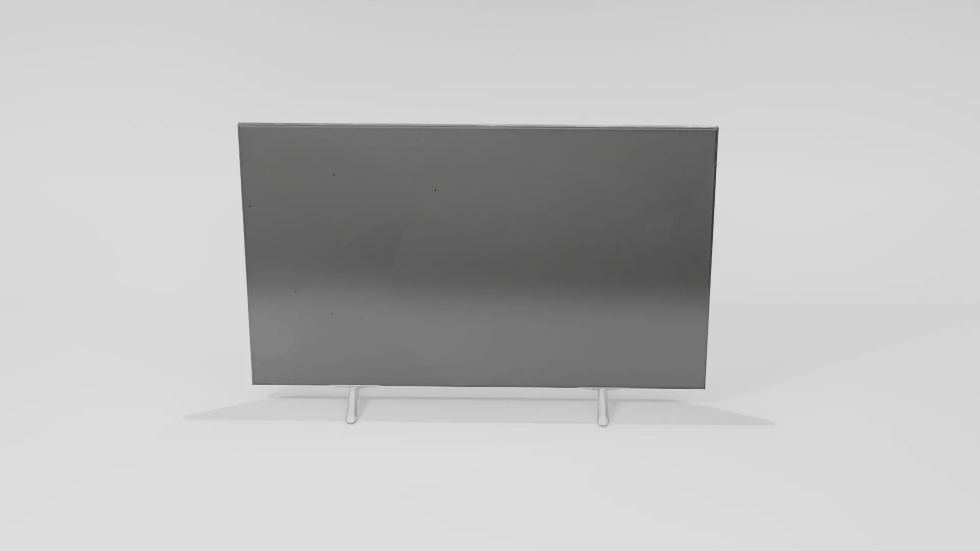 Smart TV 3D Model Low Poly Screen Monitor Low-poly 3D model_3