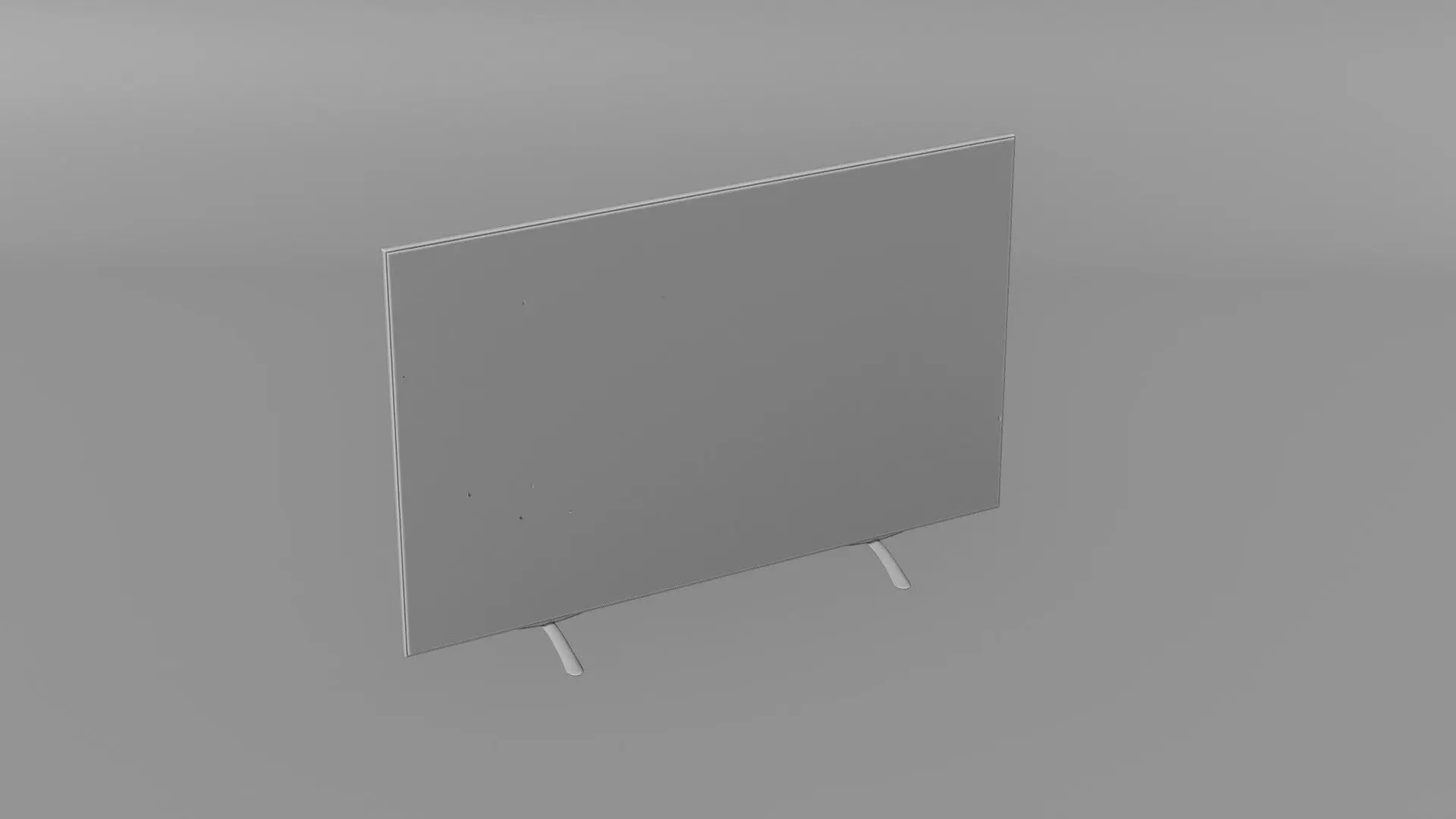 Smart TV 3D Model Low Poly Screen Monitor Low-poly 3D model_6