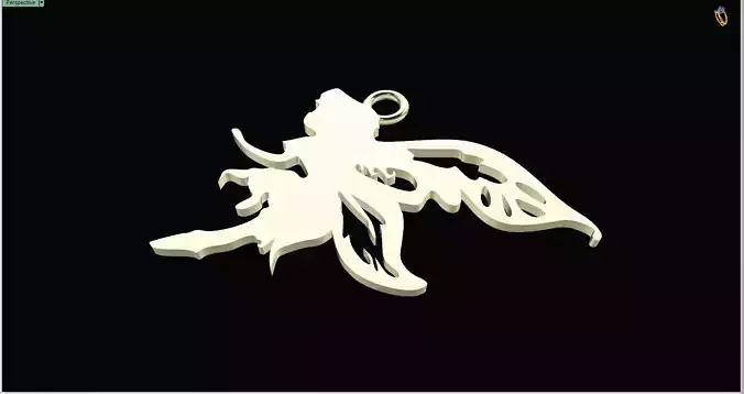 Fantasy Butterfly Necklace Masterpiece File Item 19