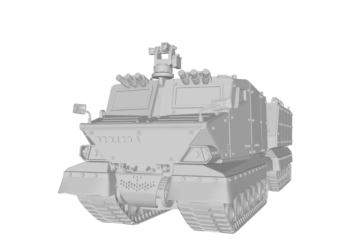 Bronco All Terrain Tracked Carrier 3D print model_9