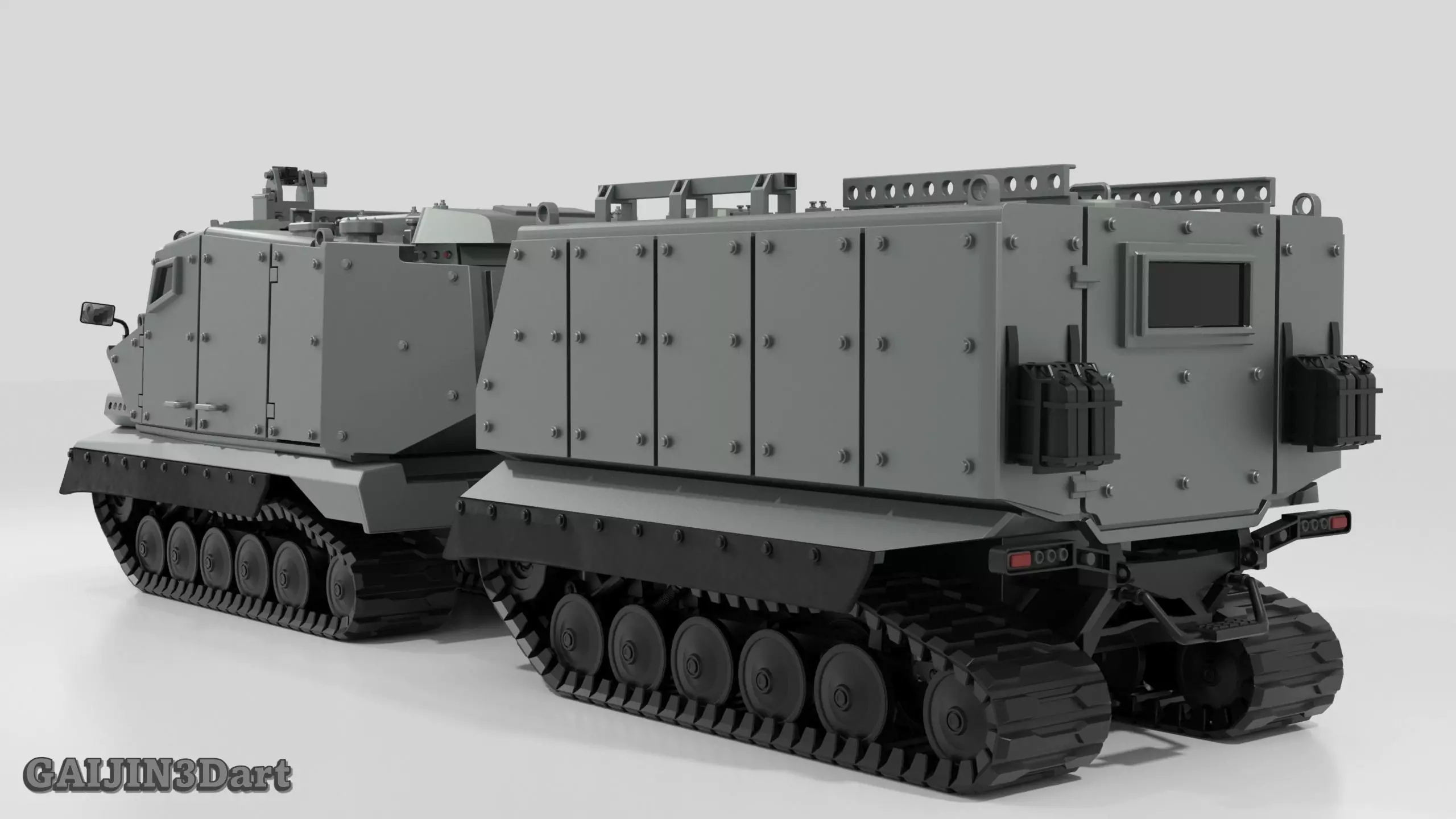 Bronco All Terrain Tracked Carrier 3D print model_4