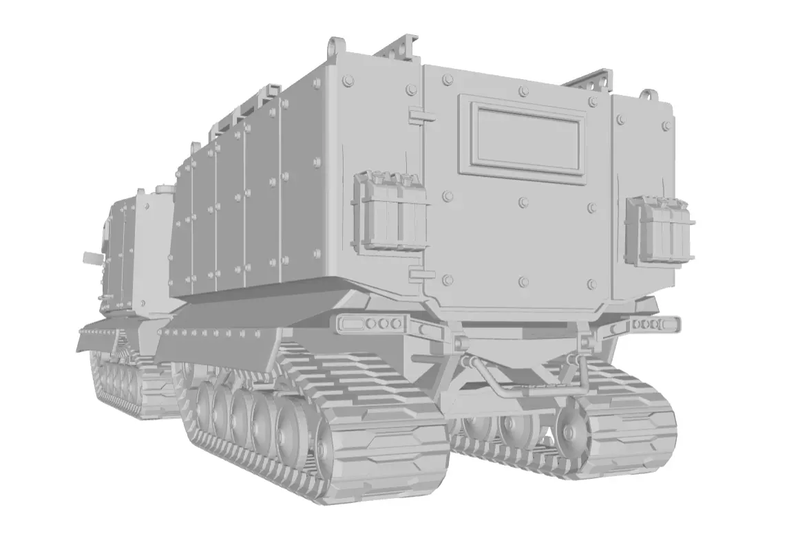 Bronco All Terrain Tracked Carrier 3D print model_11