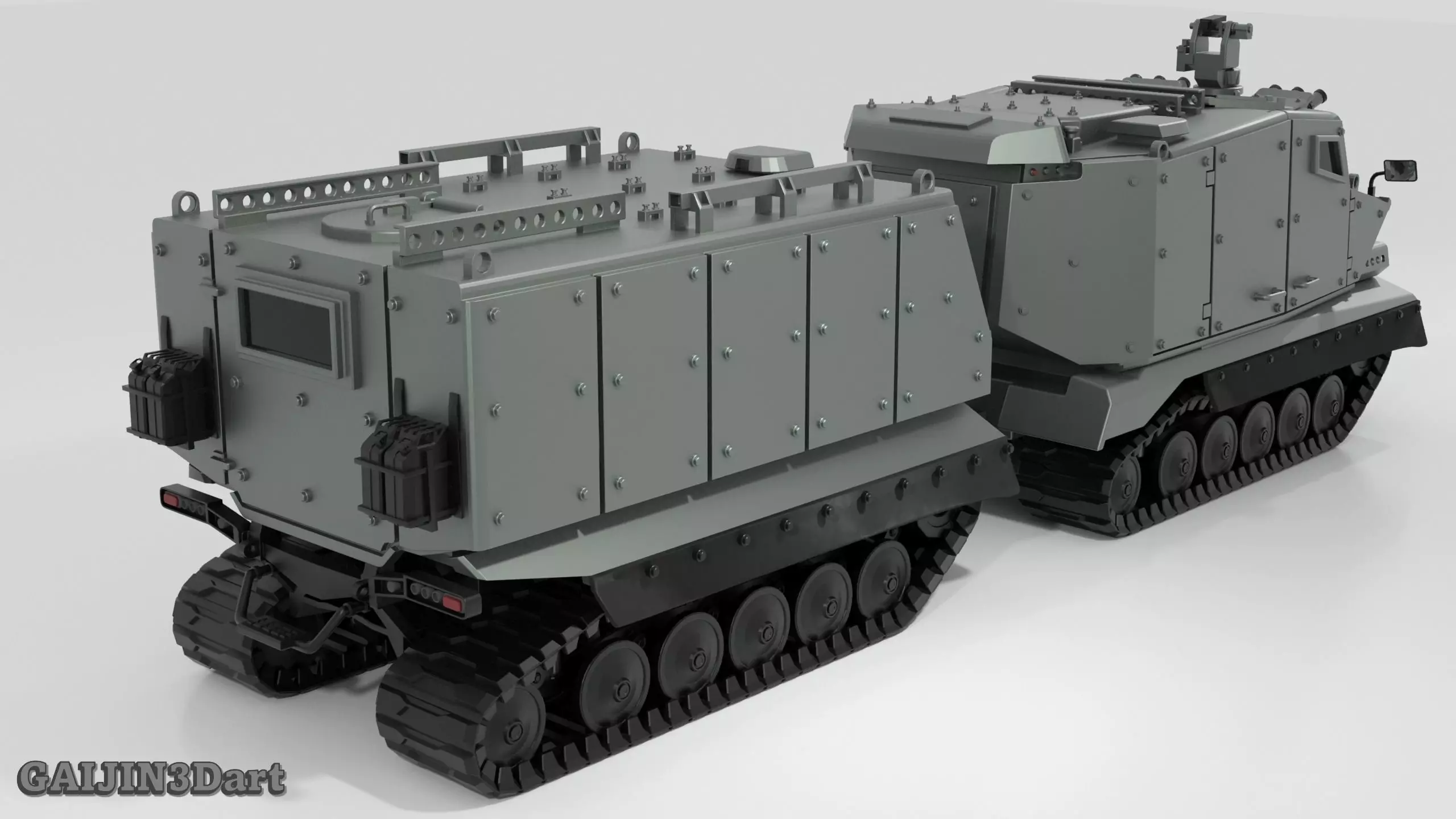 Bronco All Terrain Tracked Carrier 3D print model_5