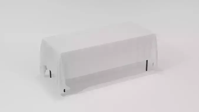 Wooden Table 3D Model  Low Poly Furniture