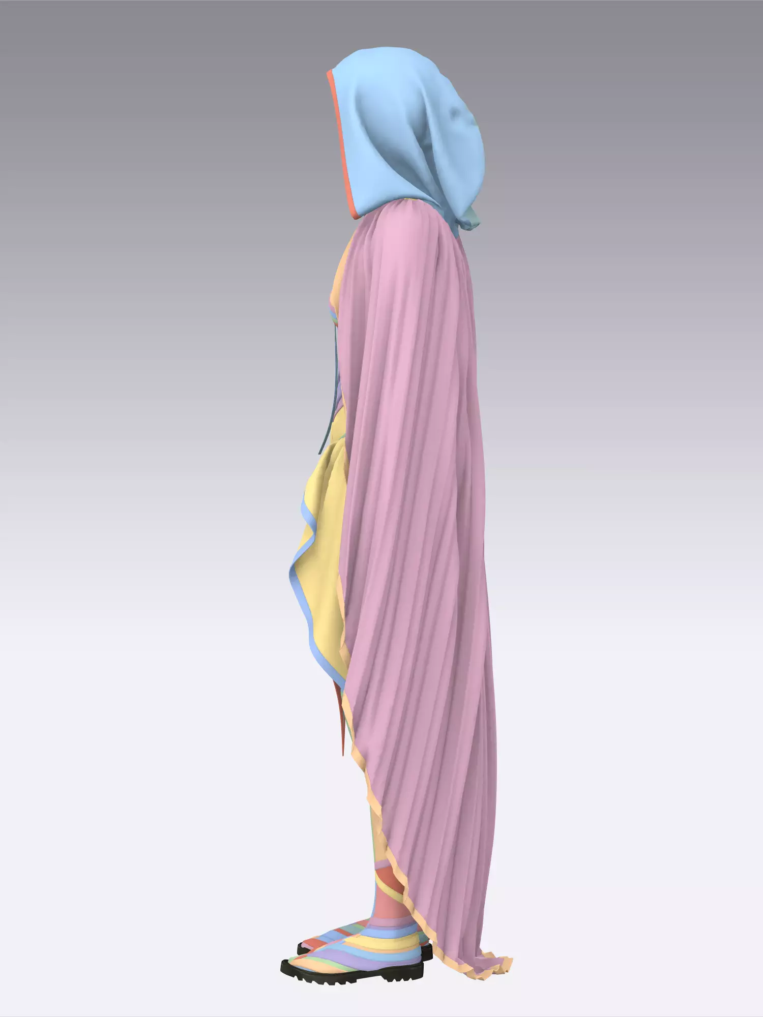 Fantasy and Cyberpunk Collection 3D model_23