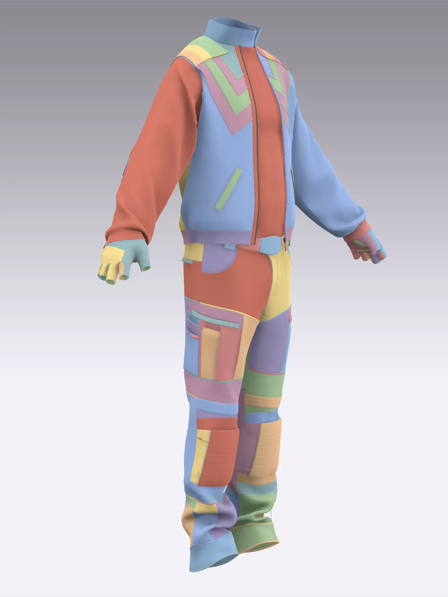 Fantasy and Cyberpunk Collection 3D model_44