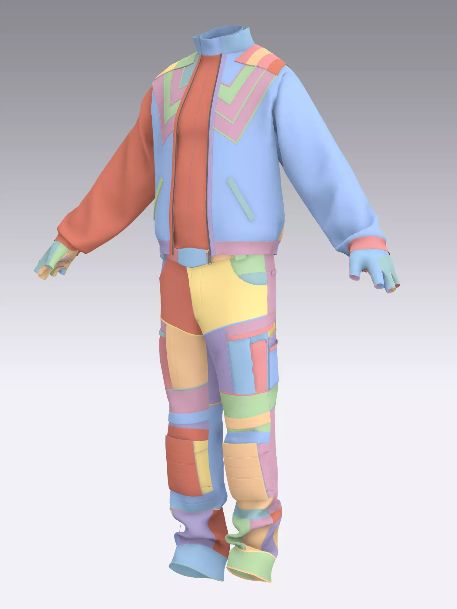 Fantasy and Cyberpunk Collection 3D model_38