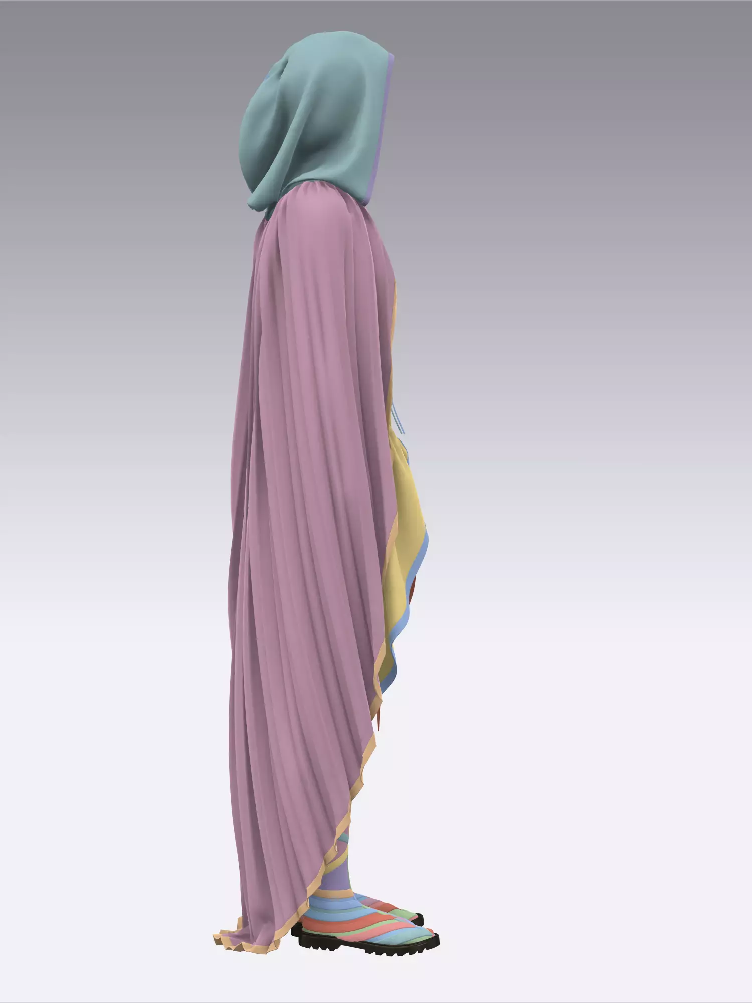 Fantasy and Cyberpunk Collection 3D model_26