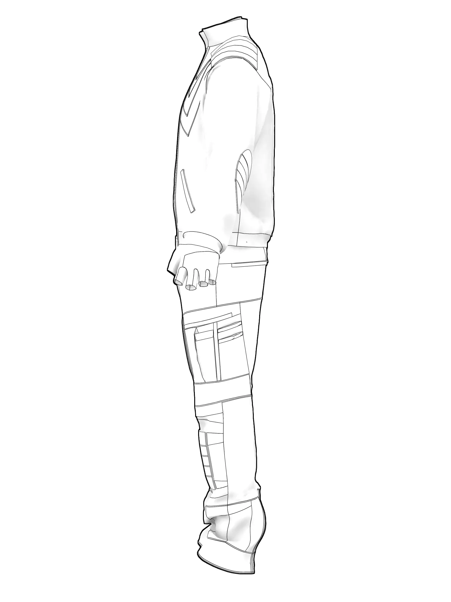 Fantasy and Cyberpunk Collection 3D model_32