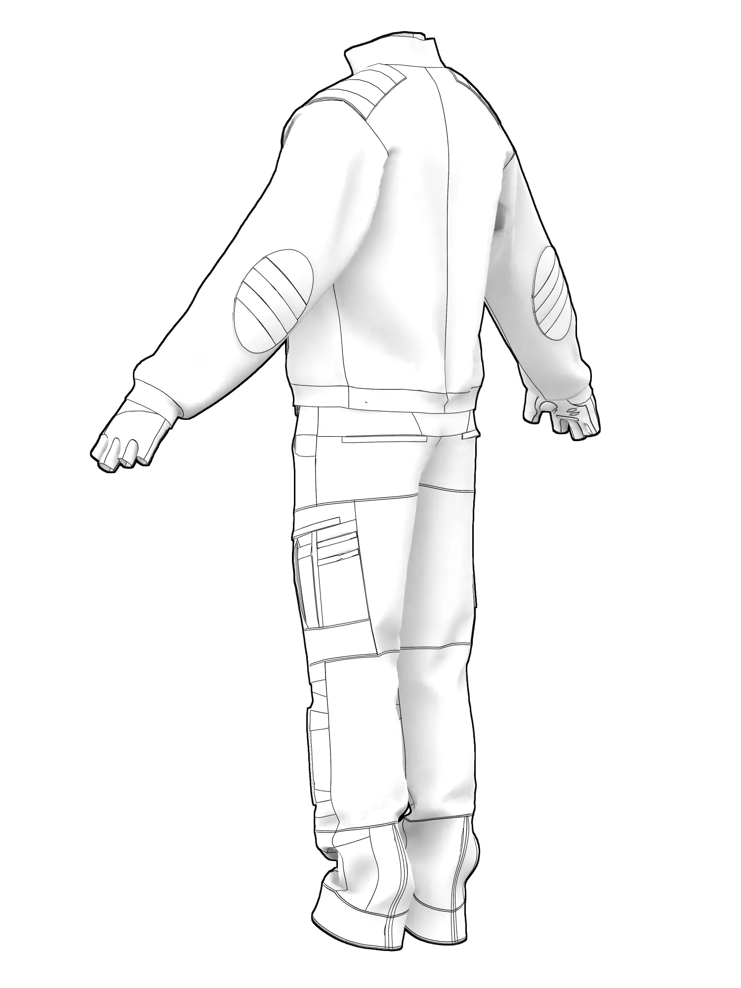 Fantasy and Cyberpunk Collection 3D model_33