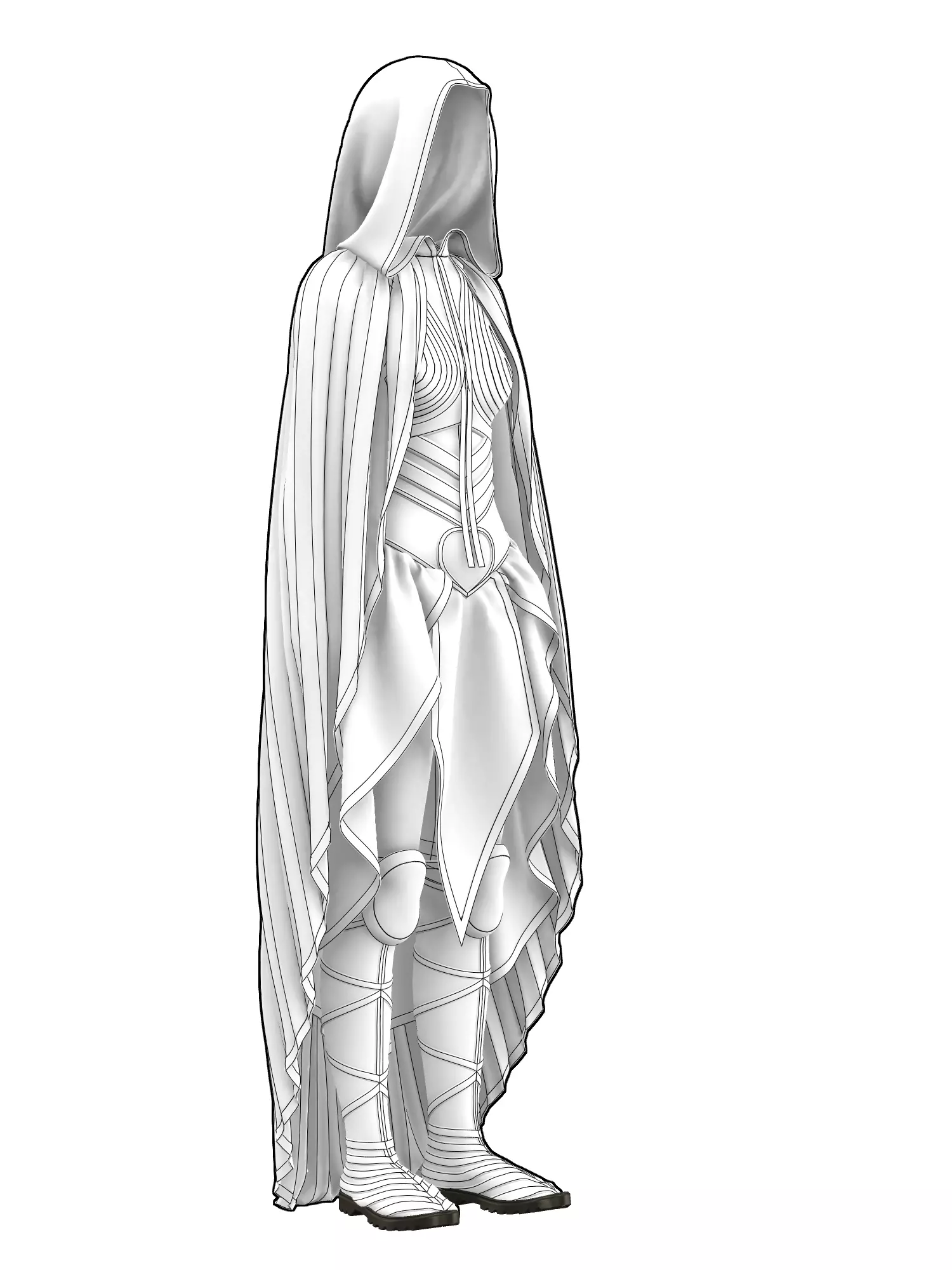 Fantasy and Cyberpunk Collection 3D model_20