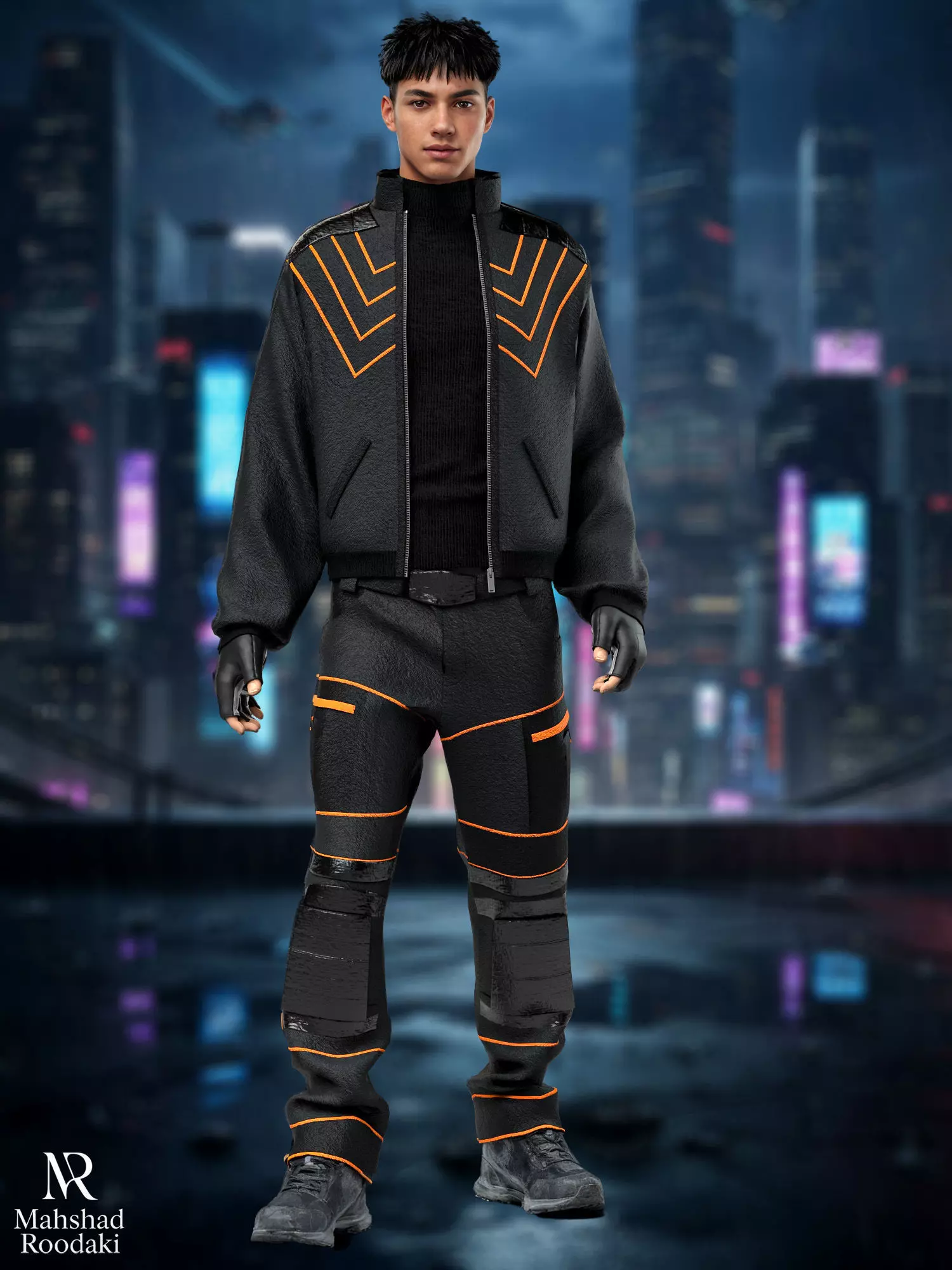 Fantasy and Cyberpunk Collection 3D model_8