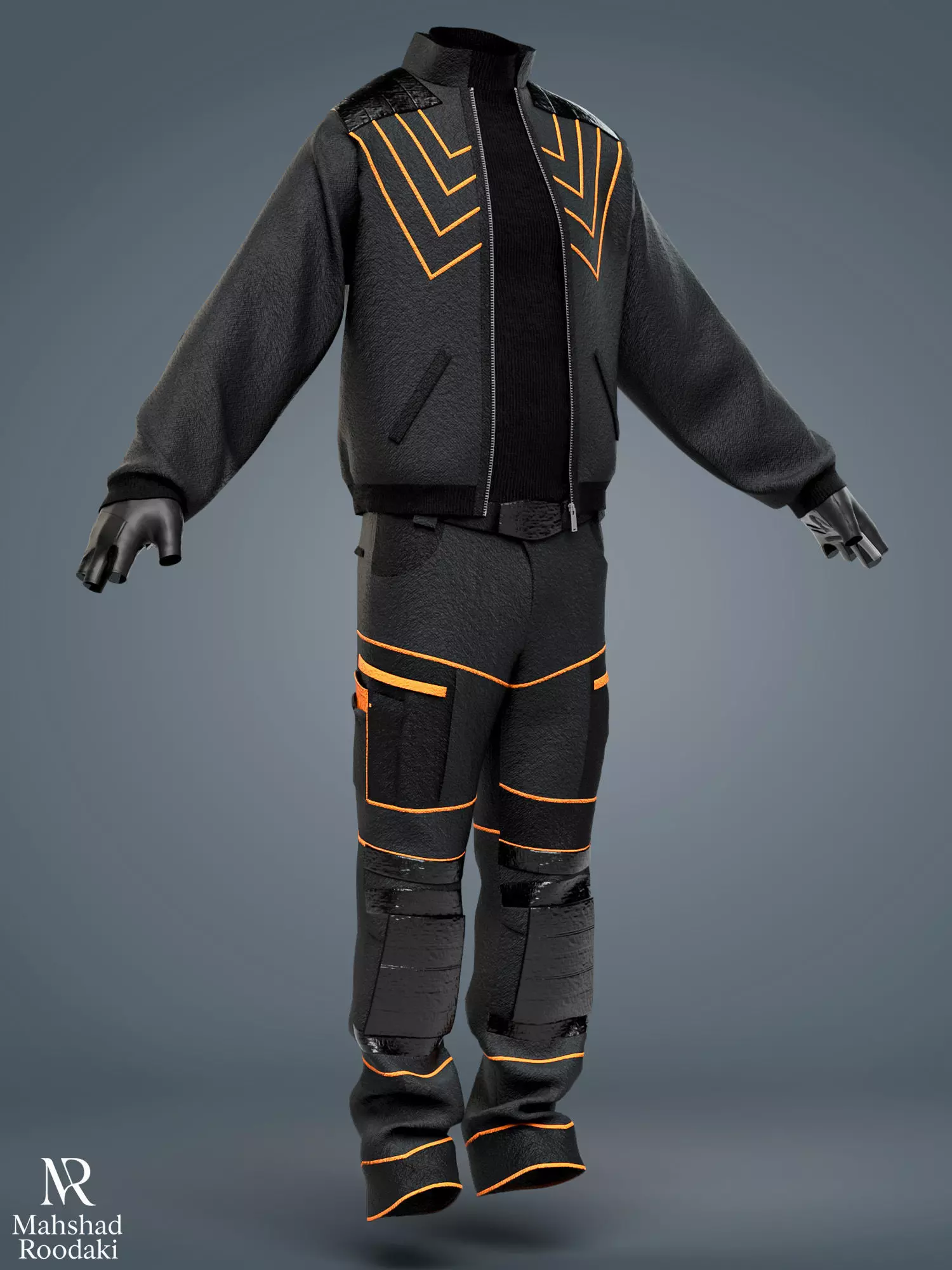 Fantasy and Cyberpunk Collection 3D model_10