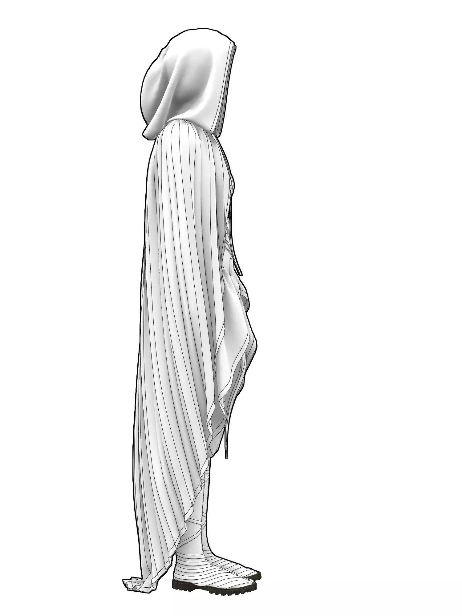 Fantasy and Cyberpunk Collection 3D model_19