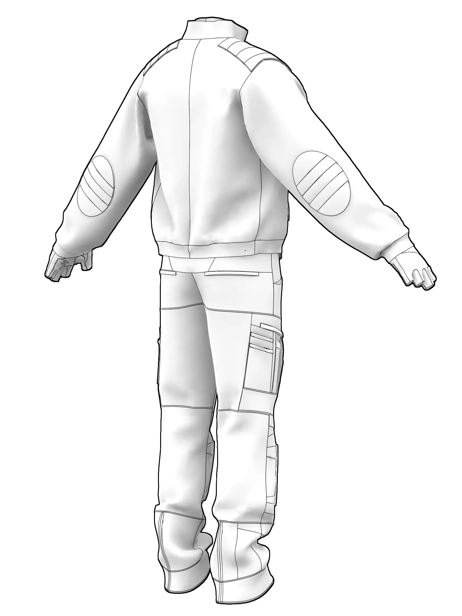 Fantasy and Cyberpunk Collection 3D model_35