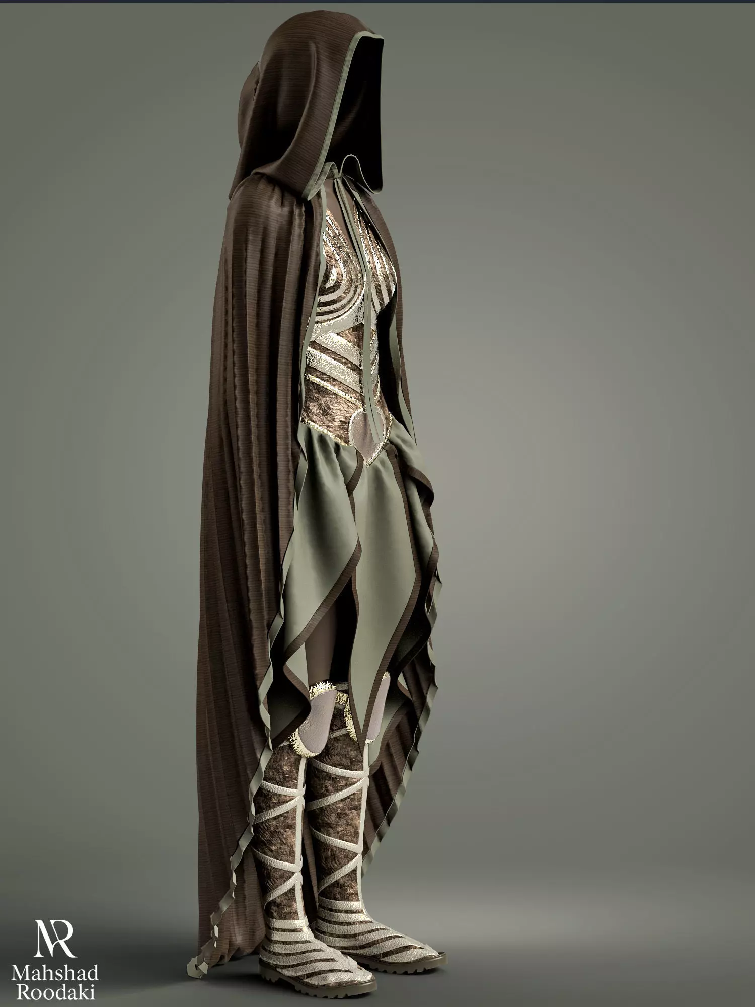 Fantasy and Cyberpunk Collection 3D model_4