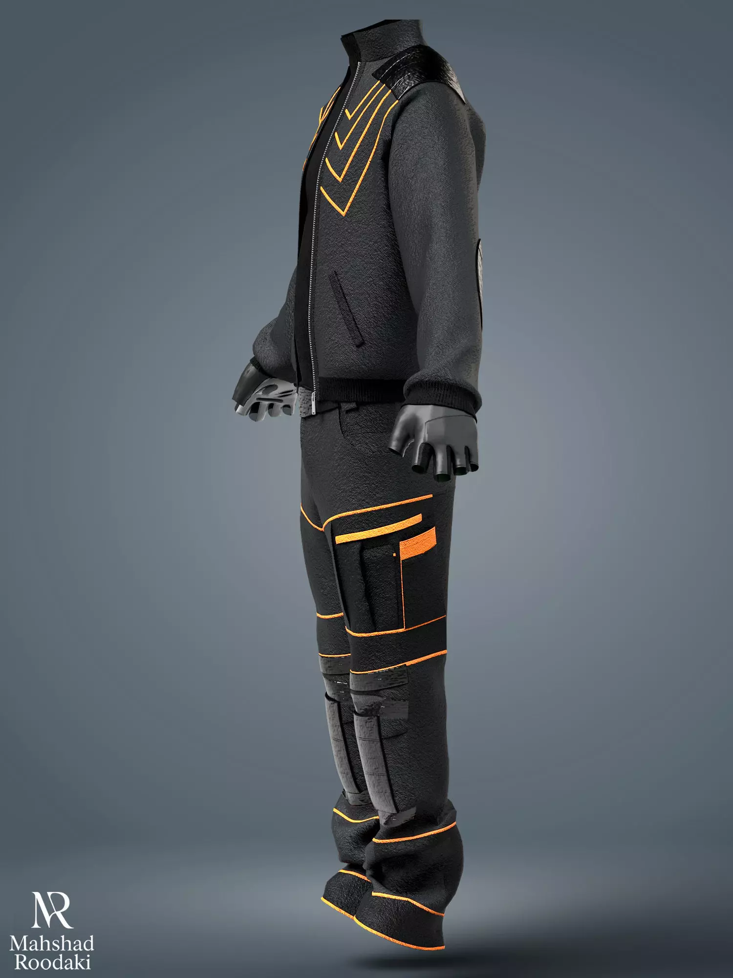 Fantasy and Cyberpunk Collection 3D model_11