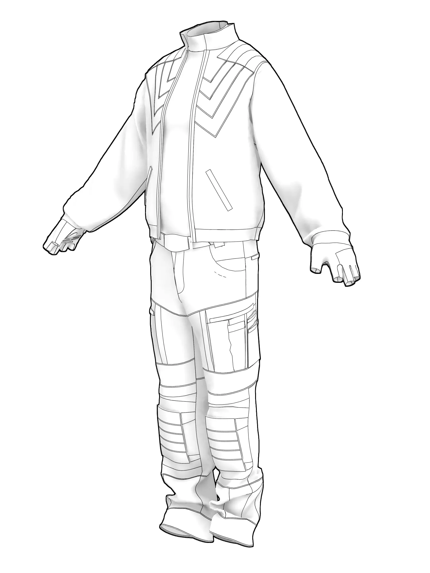 Fantasy and Cyberpunk Collection 3D model_30