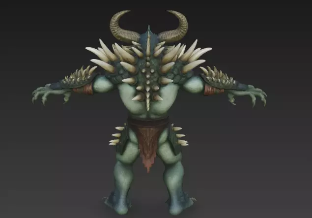 Monster 3d Model 3D model_4