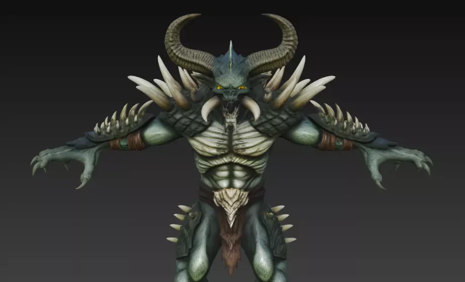 Monster 3d Model 3D model_5