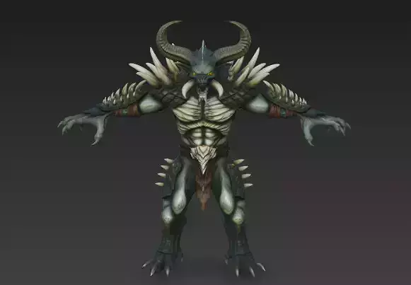 Monster 3d Model