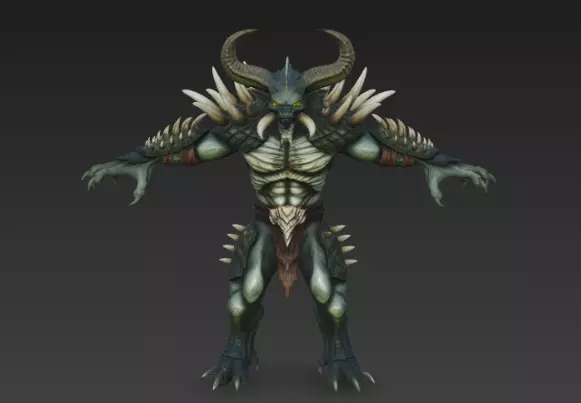 Monster 3d Model 3D model_0