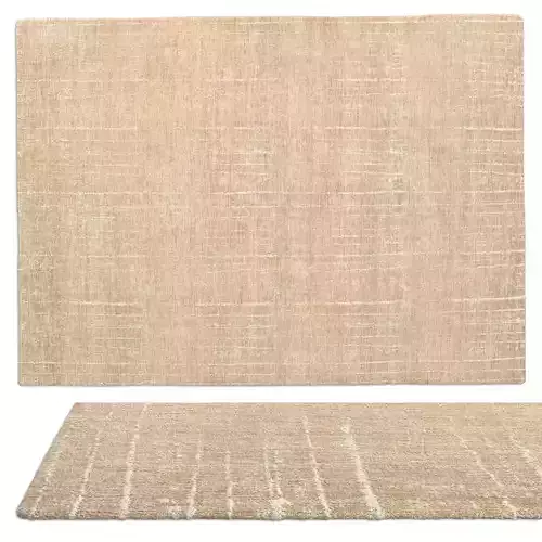 Varsha Silk Wool Rug Camel