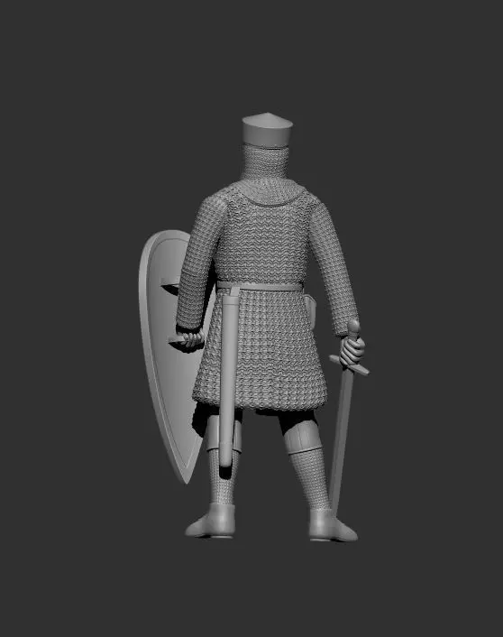Battle warrior 3 3D print model_7