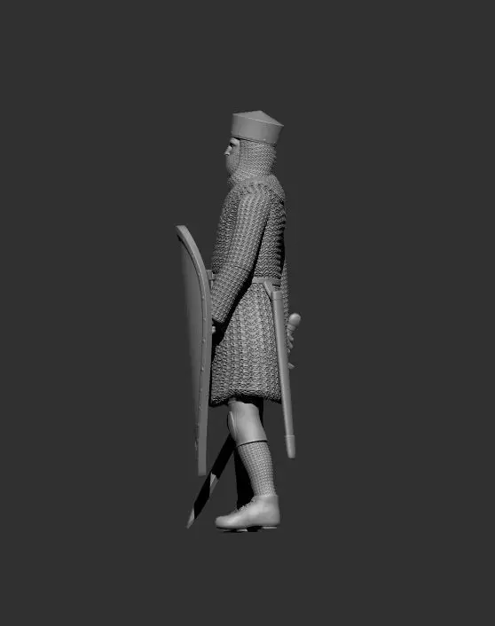 Battle warrior 3 3D print model_5