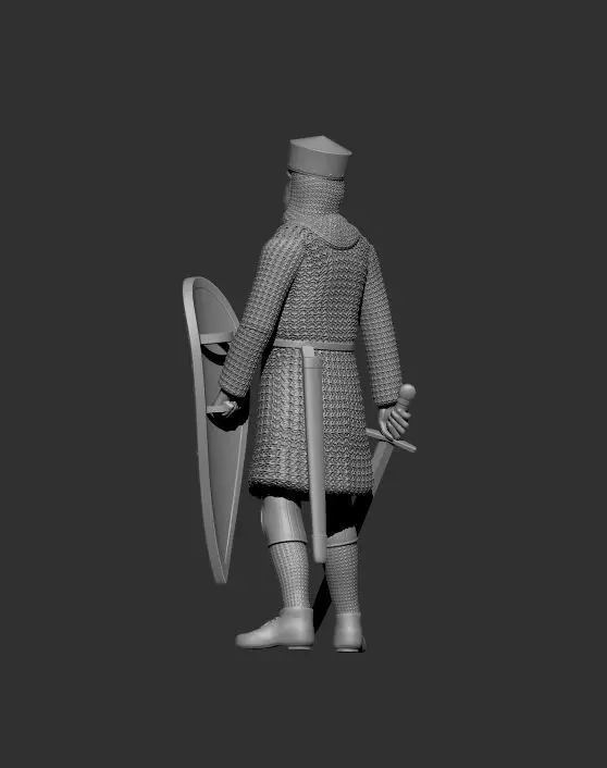 Battle warrior 3 3D print model_6