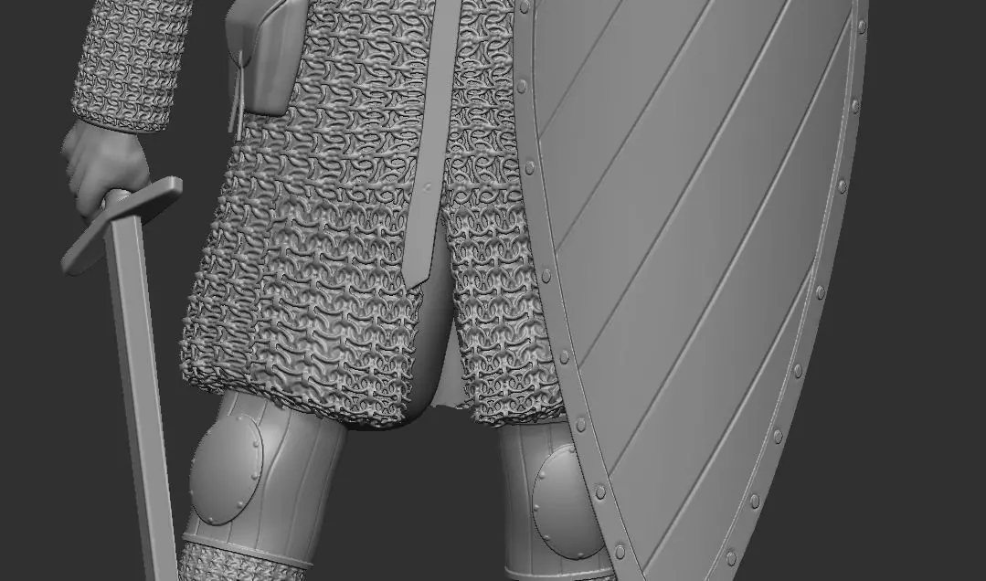 Battle warrior 3 3D print model_21