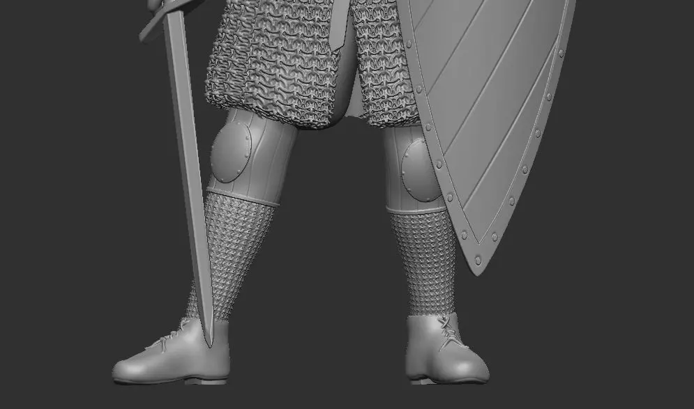 Battle warrior 3 3D print model_22
