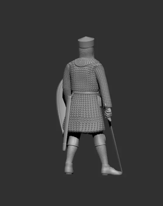 Battle warrior 3 3D print model_8