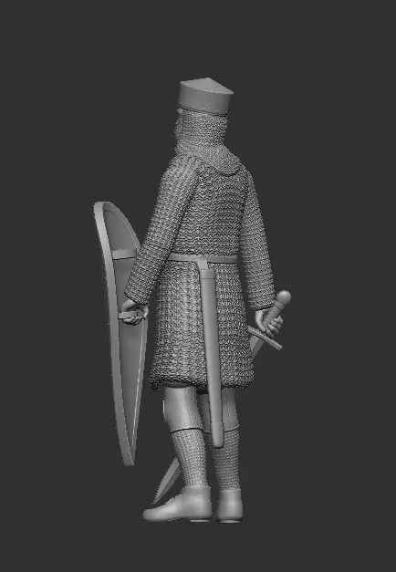 Battle warrior 3 3D print model_17