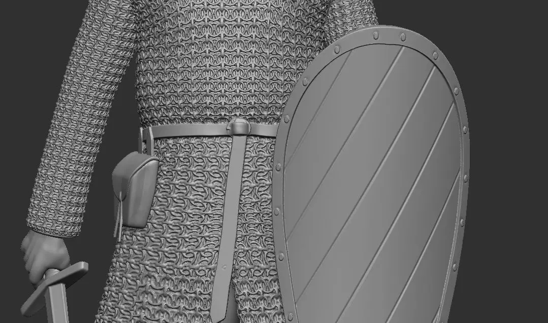 Battle warrior 3 3D print model_20